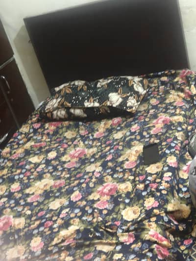 Bed + 100% New mattress for sale
