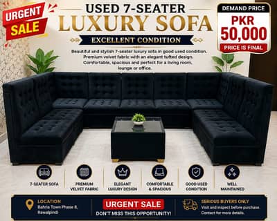7 seater sofa set