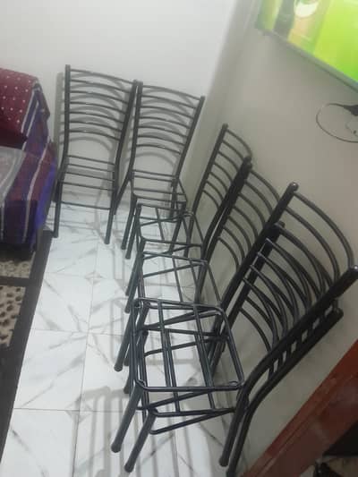 Rod Iron Table Chairs