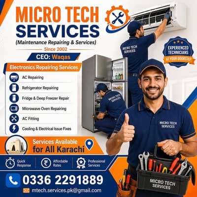 Fridge Repair | AC Repair | Microwave Repair | Deep Freezer Repair