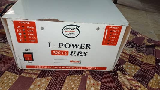 Cooper Transformer  I-Power PRO. I. C UPS – Copper Transformcer