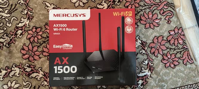 Mercusys AX1500 Wifi 6 Router Dual Band