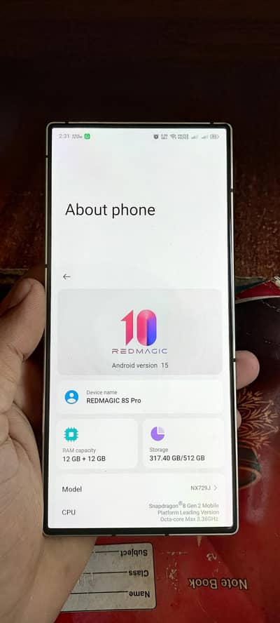 Zte nubia RedMagic 8S Pro