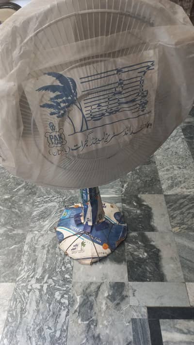 unused pedestal fan