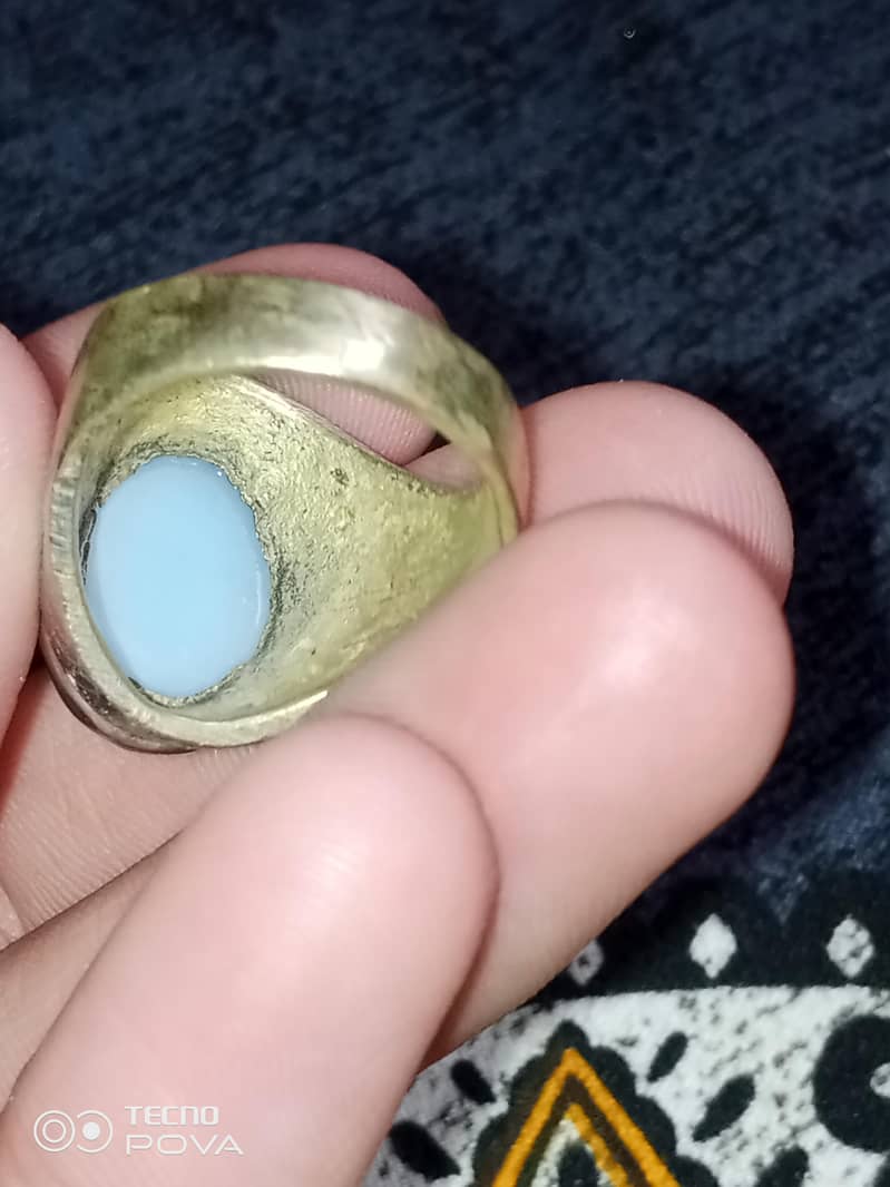 White Opal Ring 5