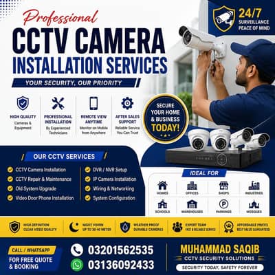 Cctv Camers Installer