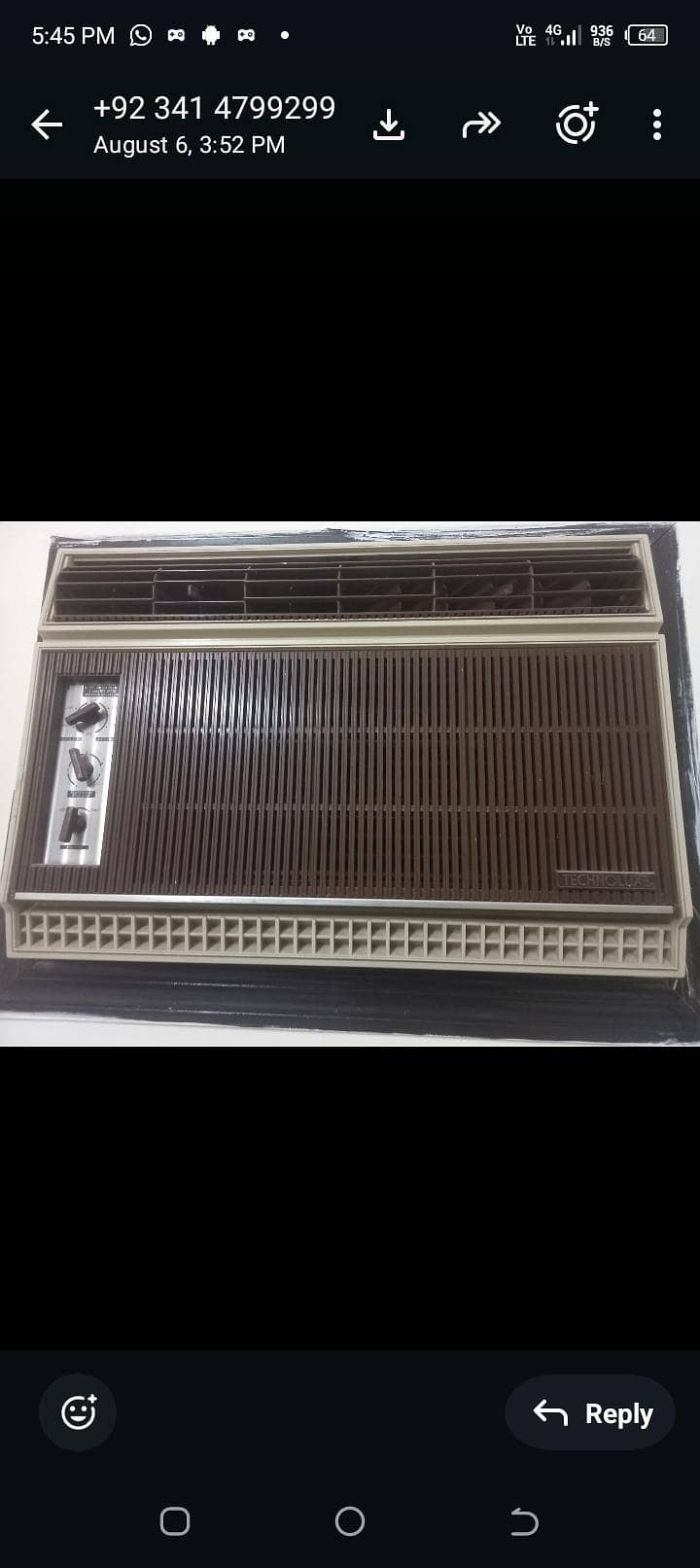 Russian window ac working condition 0