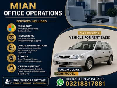 Offering Office Operations work