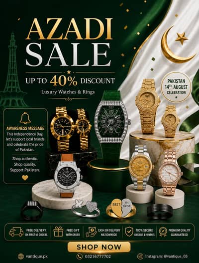 Azadi Sale Upto 40% Off