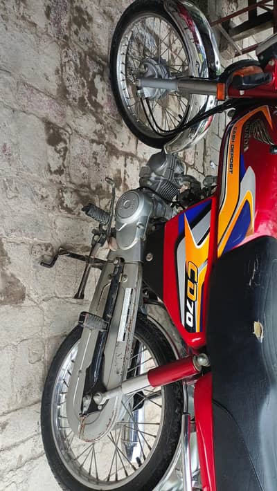 Honda CD 70 24/25 model applied for