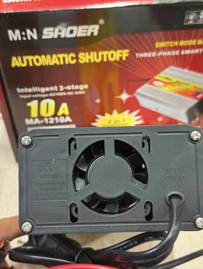 Smart battery charger 10 A