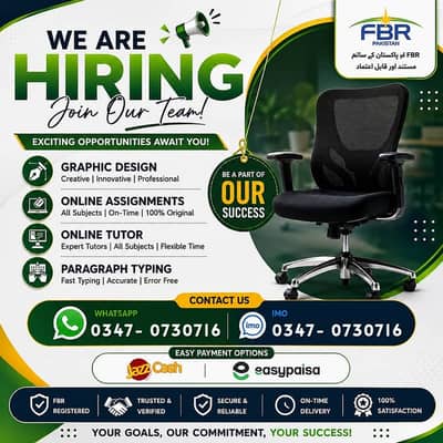 Online Jobs | Data Entry | Assignment Writing | Home Based Jobs Pakist