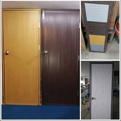 PVC doors-Waterproof door-Fiber door-Single door-UPVC door-double door
