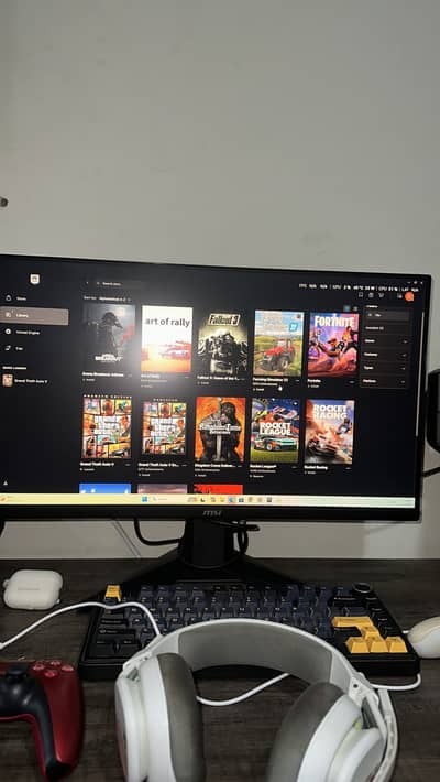 DELL 4k /. MSI 1080p200hz