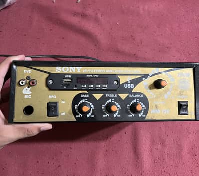 Speaker amplifire brand sony call number 0302/7500920