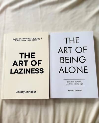 The Art of Laziness & The Art of Being Alone – 2 Books
