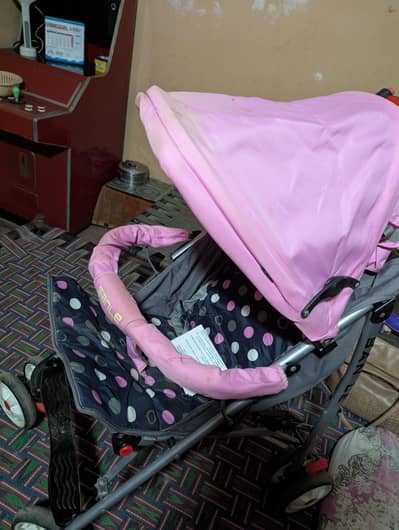 Baby Pram Stroller – Foldable & Comfortable