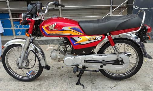 Honda CD 70 2025 Model | 2024 Registration | Excellent Condition Bike