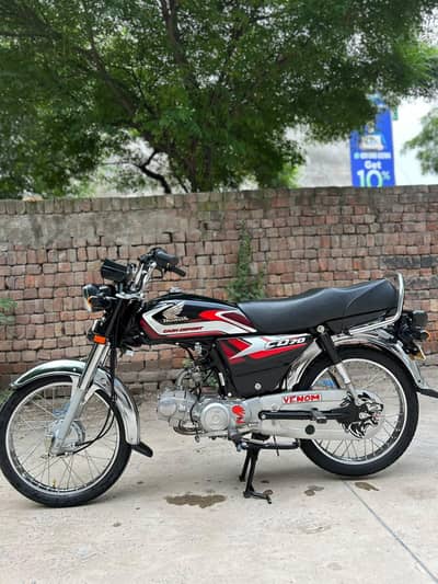 Honda Cd70 2025 In black color For sale new Condition