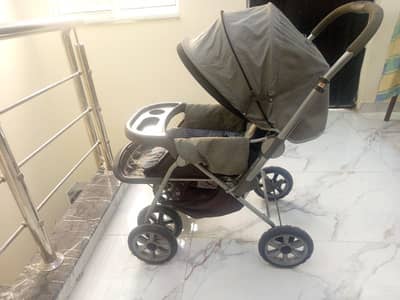Premium Baby Stroller/Pram - Aluminium Framed ,Fully Equipped