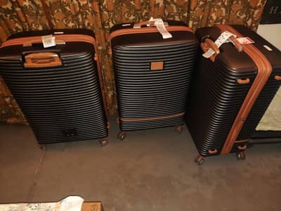 Brand new suit cases