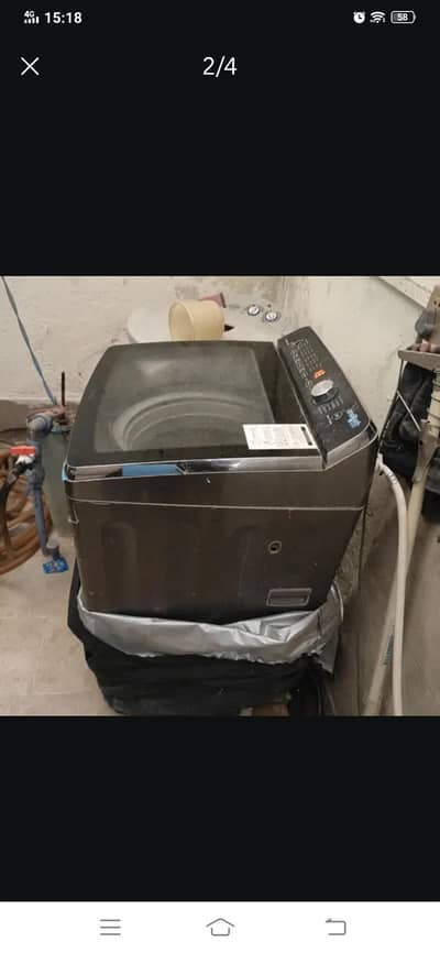 Haier washing automatic 15 kg