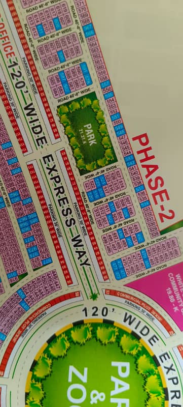 Bahria orchard Express way commercial plot