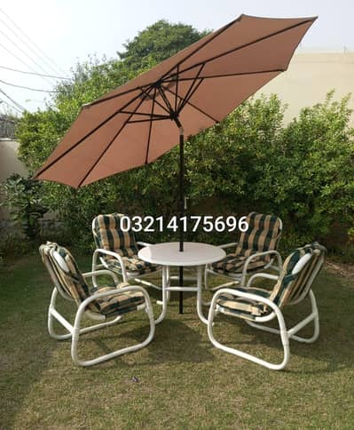 Garden outdoor furniture rattan sofa set upvc chairs table umbrella