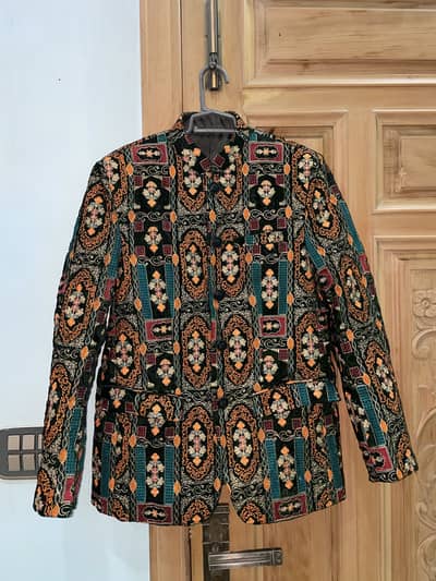 Kid,s Western Embroidered Coat