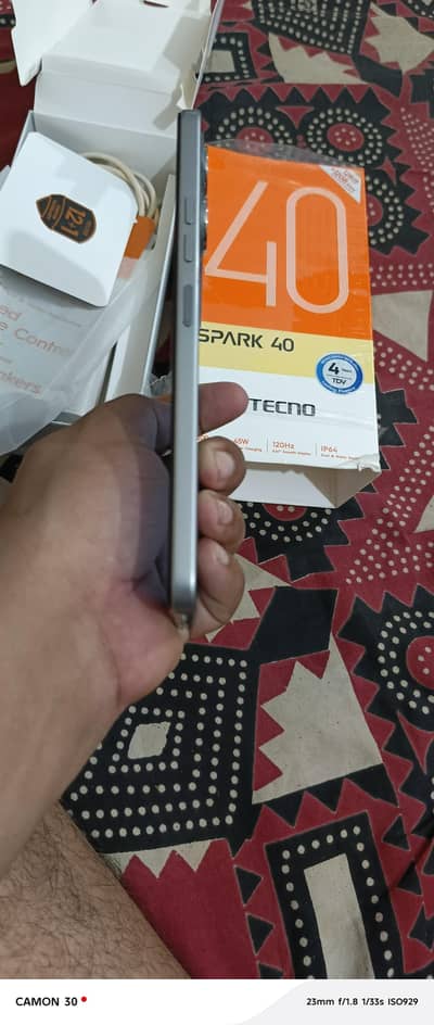 Tecno spark 40 6+6/128 complete samn