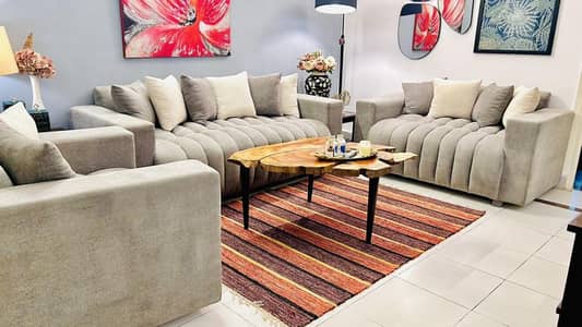 6 seater sofa / 321 sofa / bubble sofa / molty foam sofa set