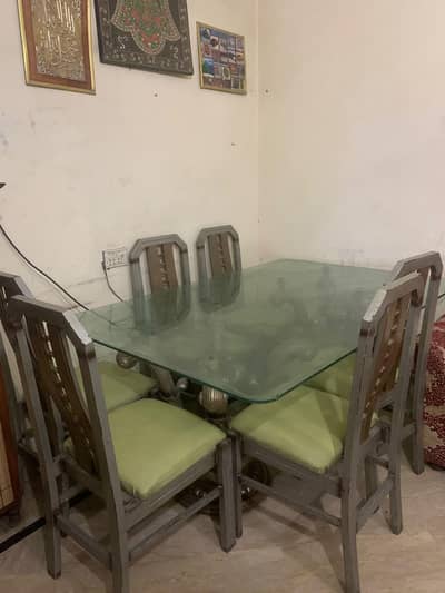 Dining Table 6 Sitter