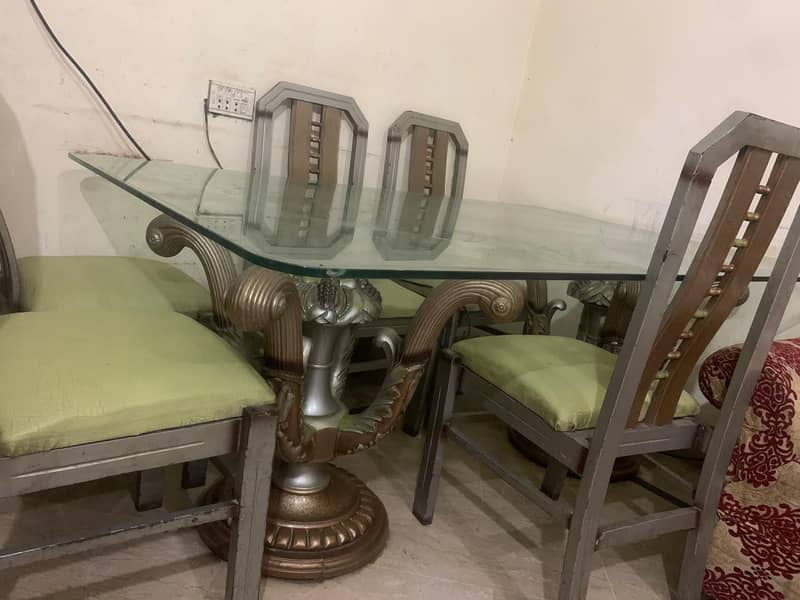 Dining Table 6 Sitter 4