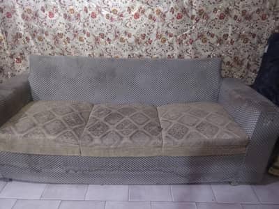 one 3 seater sofa exceptionally good and one setti