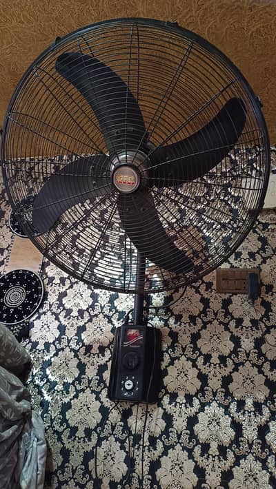 High speed GFC bracket fan