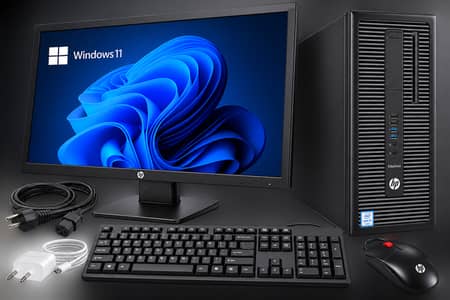 HP EliteDesk Tower PC — 32GB RAM + 5GB NVIDIA Graphics