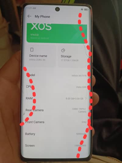 Infinix Zero 30    8/256
