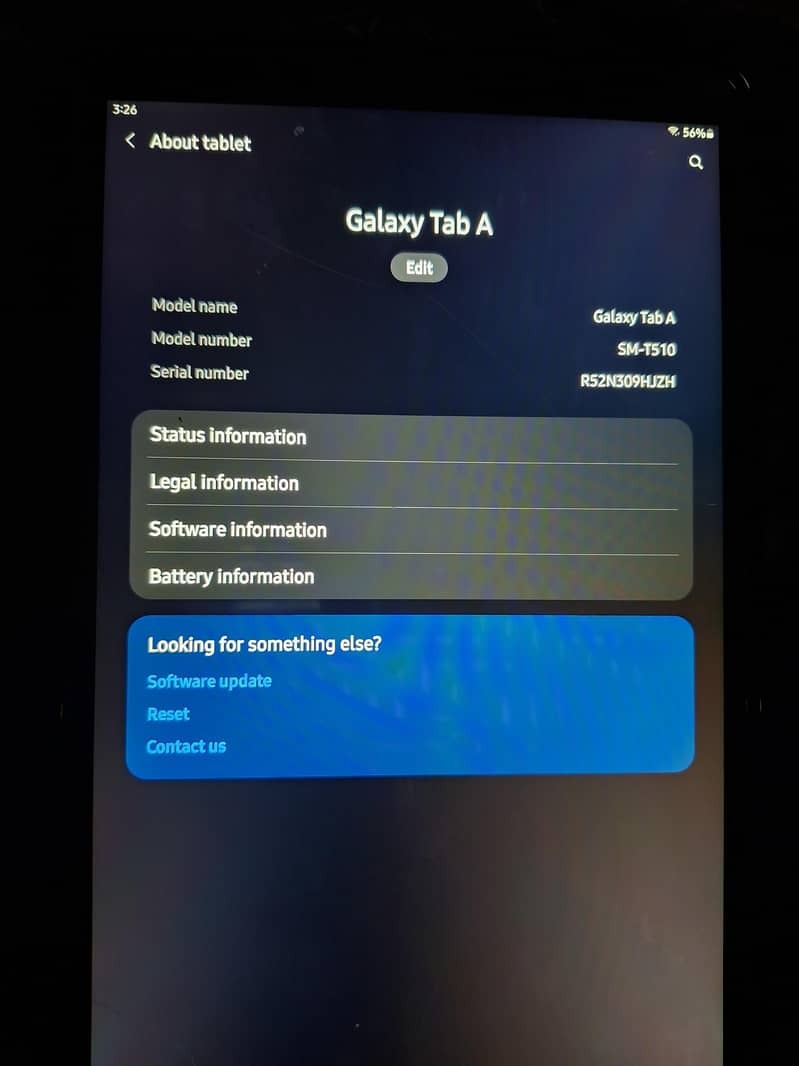 Galaxy tab A 1