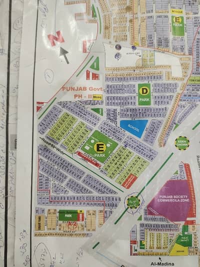 10 Marla Residential Plot For Sale Punjab Government Employee Society phase 2 Near College Road & Wapda Town