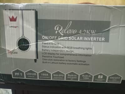 crown relvo 4.2kw hybrid solar inverter