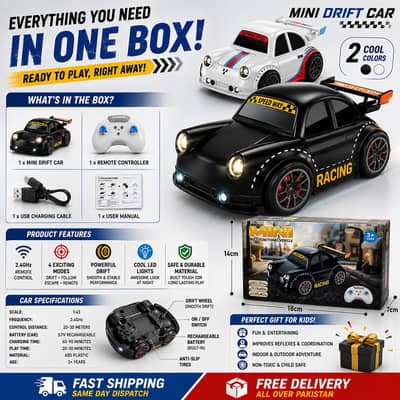 Mini RC Racing Car for Kids | Remote Control Racing Car | Boys & Girls