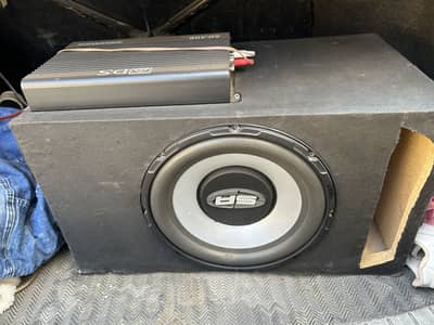 amplifier and subwoofer