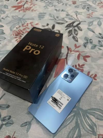 Redmi Note 12 Pro 5G| 256GB| Non-PTA
