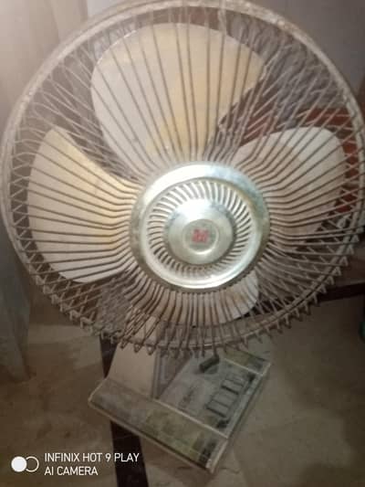 original National pure copper table fan