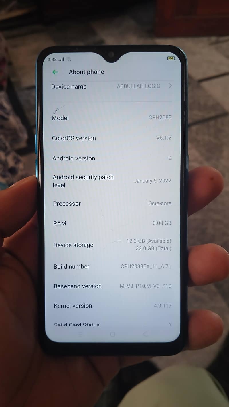 OPPO A12 2