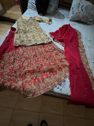bridal lehnga used only once