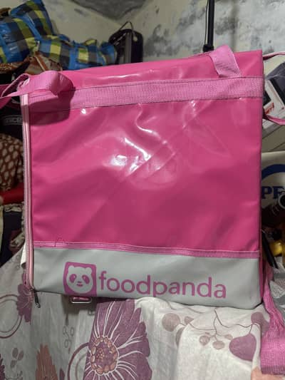 Food Panda Brand New Delivery box With T shirt