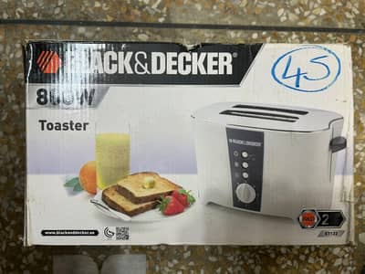 ET211 BLACK AND DECKER 800W TOASTER