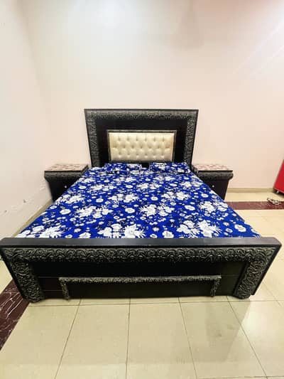 Bed + Dressing + Side Tables