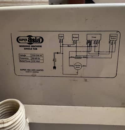 Super Asia Washing Machine